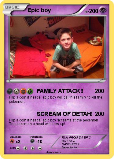 Pokemon Epic boy