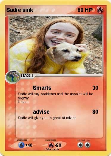Pokemon Sadie sink