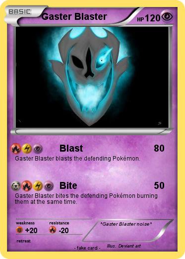 Pokemon Gaster Blaster
