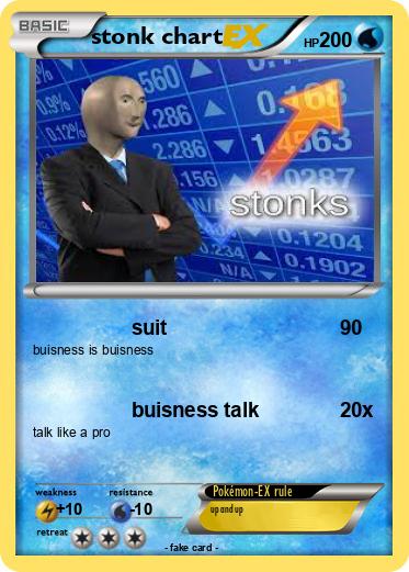 Pokemon stonk chart