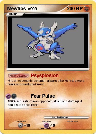 Pokemon Mewtios