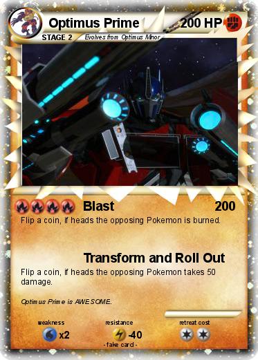 Pokemon Optimus Prime