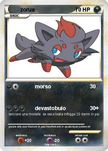 Pokemon zorua