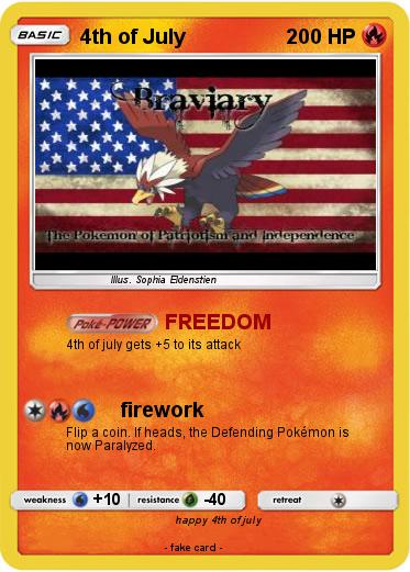 Pokemon 4th of July