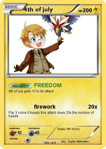 Pokemon 4th of july
