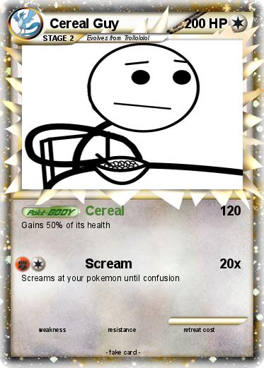 Pokemon Cereal Guy