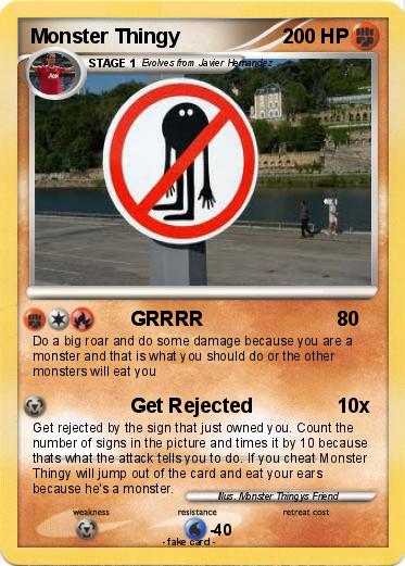 Pokemon Monster Thingy