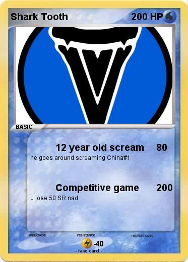 Pokemon Shark Tooth
