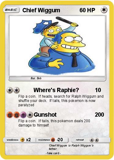 Pokemon Chief Wiggum