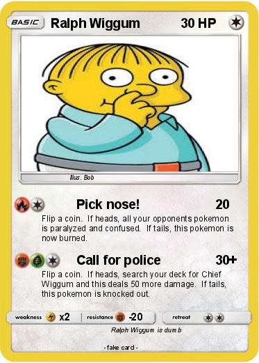 Pokemon Ralph Wiggum