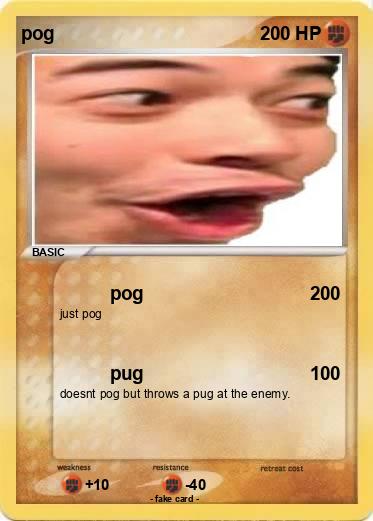 Pokemon pog