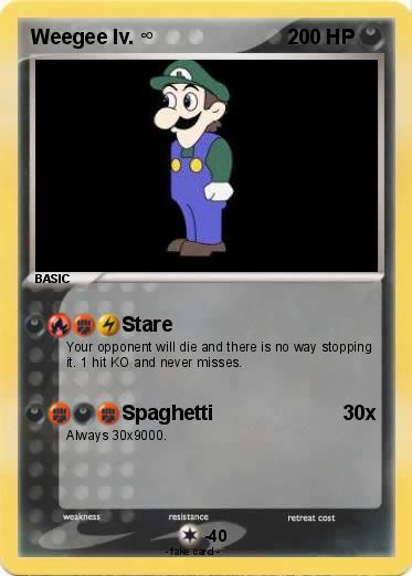 Pokemon Weegee lv. ∞
