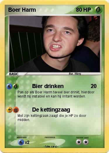 Pokemon Boer Harm