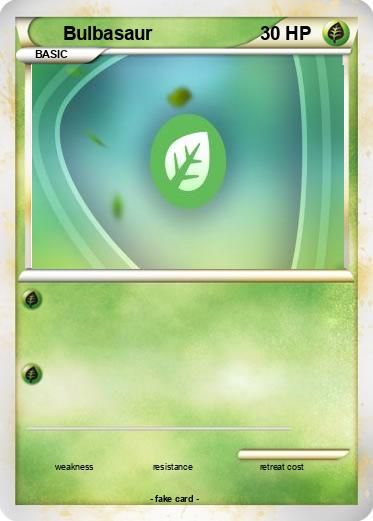Pokemon Bulbasaur