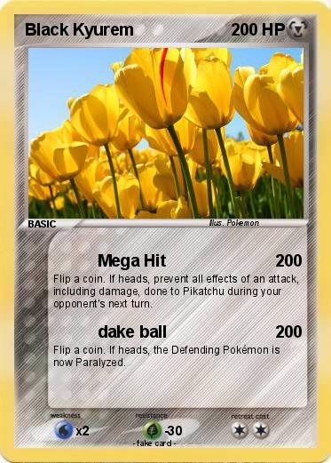 Pokemon Black Kyurem