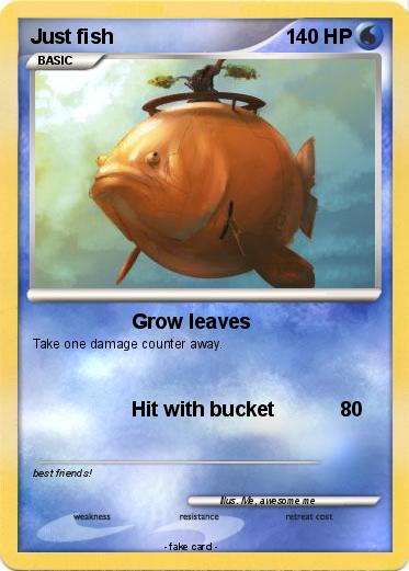 Pokemon Just fish