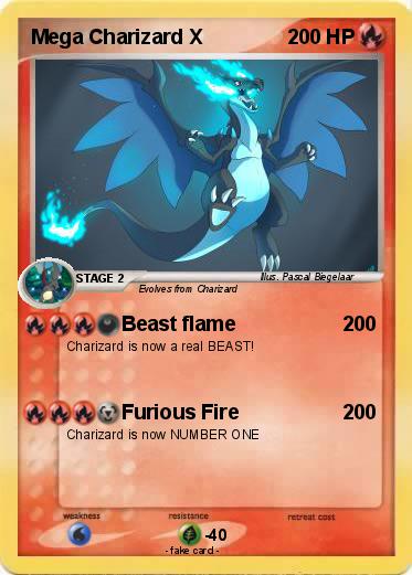 Pokemon Mega Charizard X