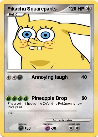 Pokemon Pikachu Squarepants