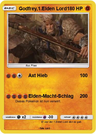 Pokemon Godfrey,1.Elden Lord