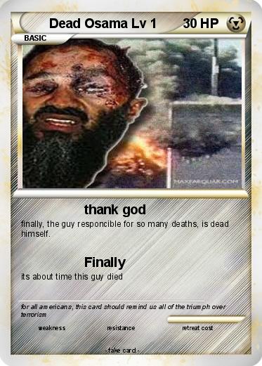 Pokemon Dead Osama Lv 1