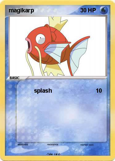 Pokemon magikarp