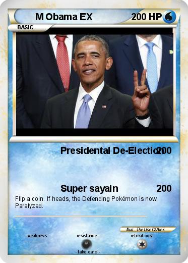 Pokemon M Obama EX