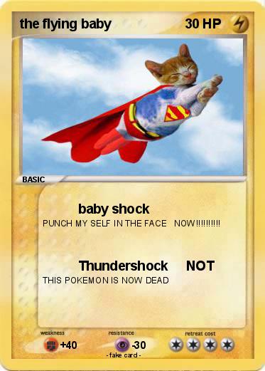 Pokemon the flying baby