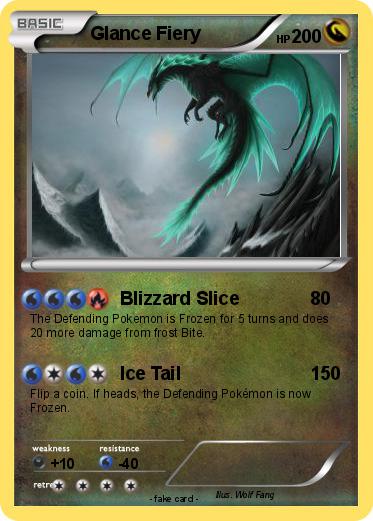 Pokemon Glance Fiery