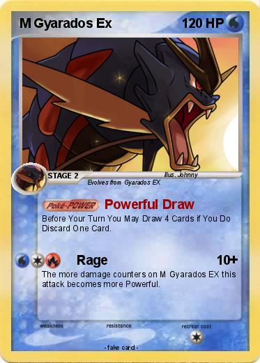 Pokemon M Gyarados Ex