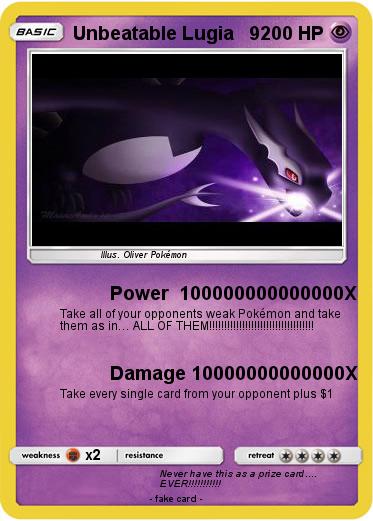 Pokemon Unbeatable Lugia   9