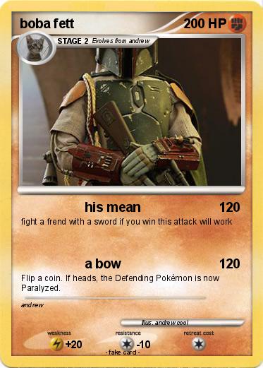 Pokemon boba fett