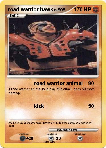 Pokemon road warrior hawk