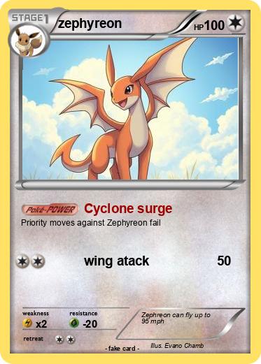 Pokemon zephyreon