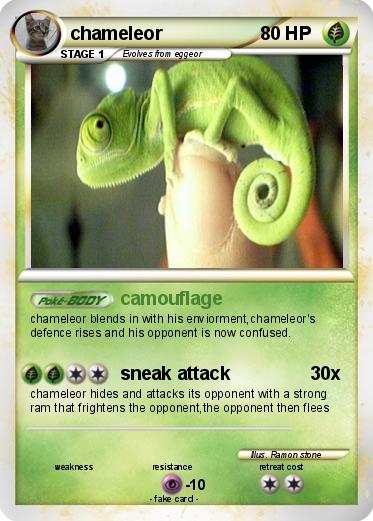 Pokemon chameleor