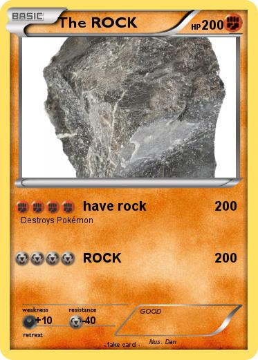Pokemon The ROCK