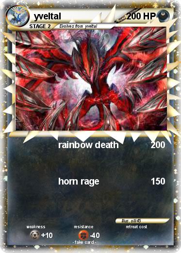 Pokemon yveltal