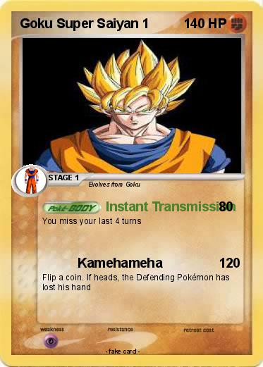 Pokemon Goku Super Saiyan 1
