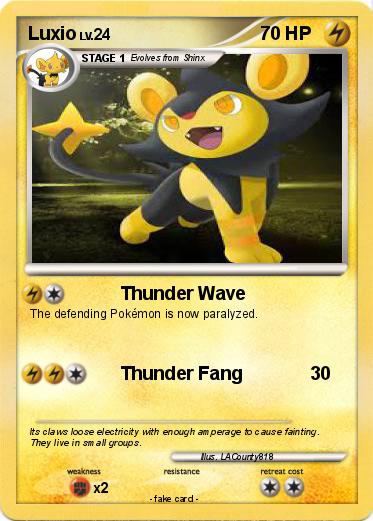 Pokemon Luxio