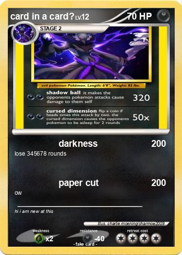 Pokemon card in a card?