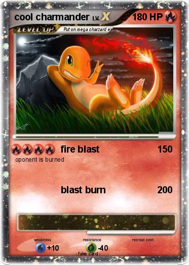 Pokemon cool charmander