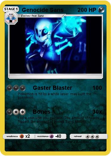 Pokemon Genocide Sans