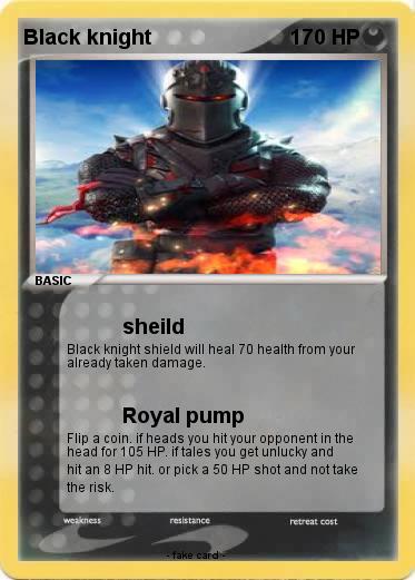 Pokemon Black knight