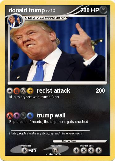 Pokemon donald trump
