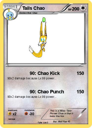 Pokemon Tails Chao