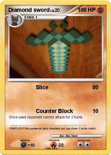 Pokemon Diamond sword