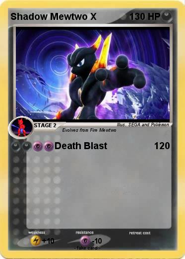 Pokemon Shadow Mewtwo X