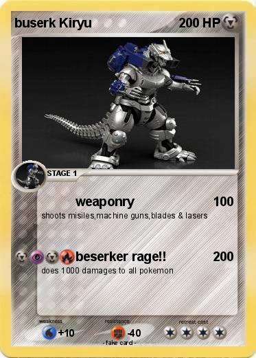 Pokemon buserk Kiryu