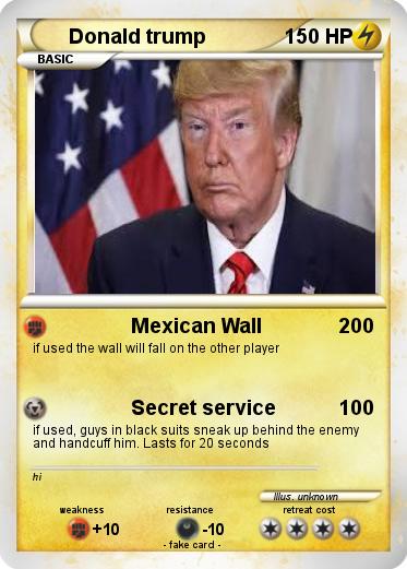 Pokemon Donald trump