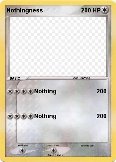 Pokemon Nothingness