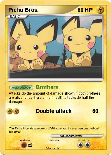 Pokemon Pichu Bros.